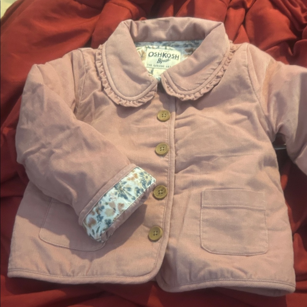 NWT Sz 3t osh kosh quilted pink
Jacket